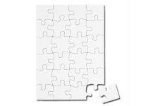 16 Blanko-Puzzle (24-teilig)
