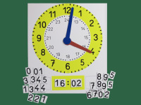 Magnet-Uhr für die Tafel (32-teilig)