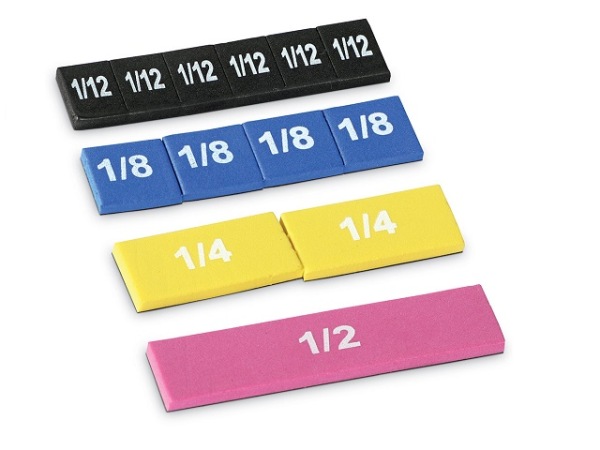 Magnetische Bruchkreise Lernset - Mehrfarbige Bruchmodelle Für Mathematik