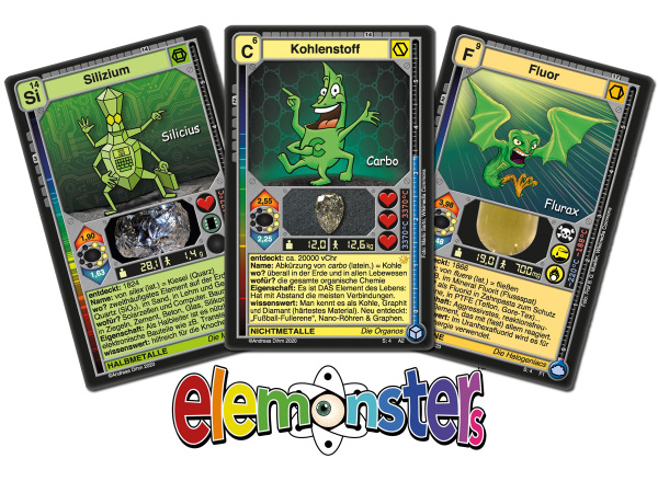 Elemonsters - Kartenspiel der Elemente