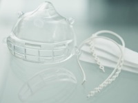 Transparente, wiederverwendbare Maske mit FFP2 Filter - LeanMask Skin