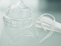 Transparente, wiederverwendbare Maske mit FFP2 Filter - LeanMask Smile
