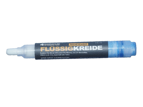 Flüssigkreide-Stift (nachfüllbar) blau