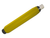 Kreidehalter mit Kunststoffzange gelb