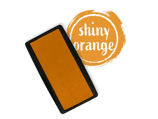 Ersatz-Stempelkissen für Selbststempler shiny orange