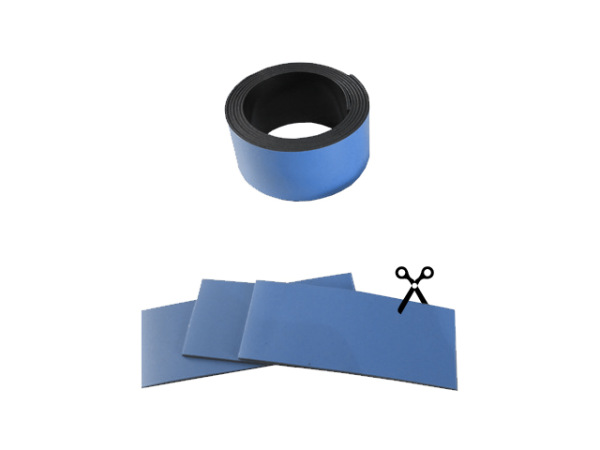 Magnetband wiederbeschreibbar (25 mm x 1m) blau