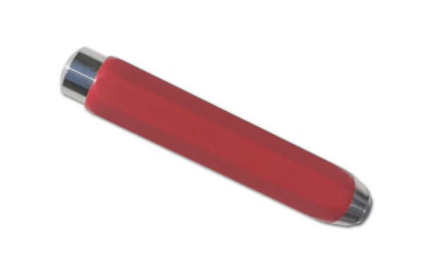 Kreidehalter mit Alu-Spannzange (klein) rot