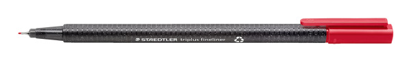 Fineliner triplus rPP 0.3 mm, rot