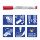 Whiteboardmarker Lumocolor mit Rundspitze (4 Stck.)