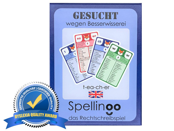 Rechtschreibspiel Spellingo (Englisch)