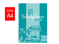 RESTPOSTEN Schulplaner 2025/26 - A4 Spiralbindung