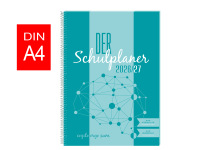 A4 Schulplaner 2026/27 - Spiralbindung
