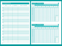 A5 Schulplaner 2026/27 - Loseblattsammlung 4-fach gelocht