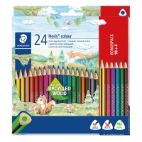 18+6 Buntstifte Noris colour im Dreikantformat