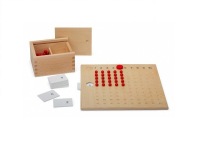 Montessori Multiplikationsbrett aus Holz