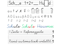 Schulschriften für die Grundschule (Open-Type) - Windows-Version