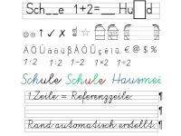 Schulschriften für die Grundschule (Open-Type) - MAC-Version
